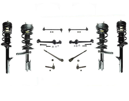 Front Rear Struts Control Arms Tie Rods & Links For Chrysler 300M Base 1999-2004
