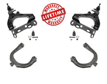 Para Chevrolet GMC Envoy Trailblazer 2002-03, kit de brazo de control superior e inferior, 6 piezas