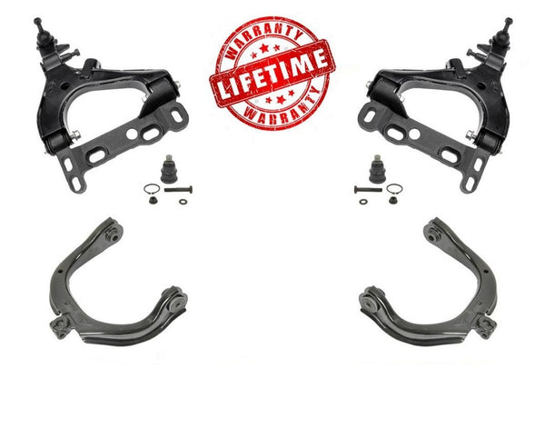 Para Chevrolet GMC Envoy Trailblazer 2002-03, kit de brazo de control superior e inferior, 6 piezas