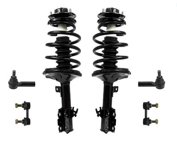 Varillas de amarre exteriores y eslabones de barra estabilizadora de resorte delantero para Toyota Camry 2.2L 95-96