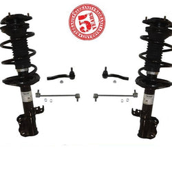 Fits Toyota Corolla 03-08 Front Complete Spring Struts Outer Tie Rods & links
