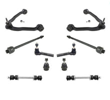 Fits 03-14 Express Van 1500 Chassis Up Control Arms Ball Joints Tie Rods 10P