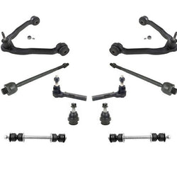 Se adapta a 03-14 Express Van 1500 Chasis Up Control Arms Ball Joints Tie Rods 10P NUEVO