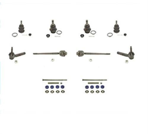 03-08 Express & Savana 1500 10Pc Chassis Kit Ball Joints Tie Rods Sway Bar Links