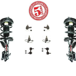 For 03-05 Honda Civic Front Complete Struts Tie Rods Ball Joints & Links