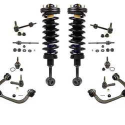 Se adapta a 04-08 F150 4 ruedas motrices puntal de resorte rápido delantero y montaje Ck Información 12 piezas