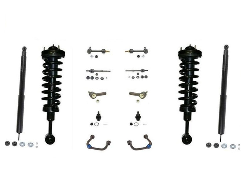 05-08 F150 4X4 Pick Up (2) Front Quick Spring Strut and Mount Ck Info 14Pc