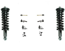 Se adapta a 05-11 Pathfinder Xterra Frt, resorte en espiral, varillas de amarre, juntas esféricas, oscilación 10P