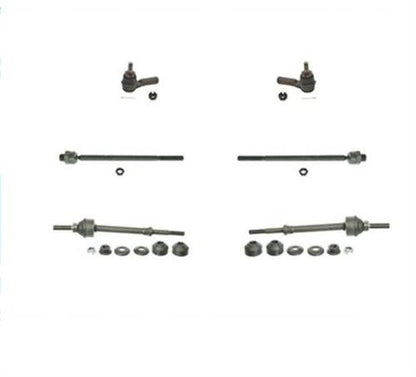Front Tie Rods & Sway Bar LInks For RAM 1500 2006-2012 4x4 No Extended Crew Cab