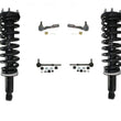 03-07 Sequoia Frt Coil Spring Strut and Mount Outer Tie Rods Sway Bar Kinks 6Pc