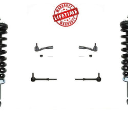 Front Complete Strut Assemblies Tie Rods Sway Bar Links For 04-06 Tundra 6Pcs