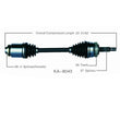 New CV Drive Axle Shaft Fits 05-2010 Sportage AWD All Wheel Drive P/S Front