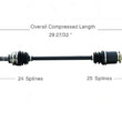 New REAR LEFT CV Drive Axle Shaft Fits for Subaru Impreza Forester Legacy 95-00