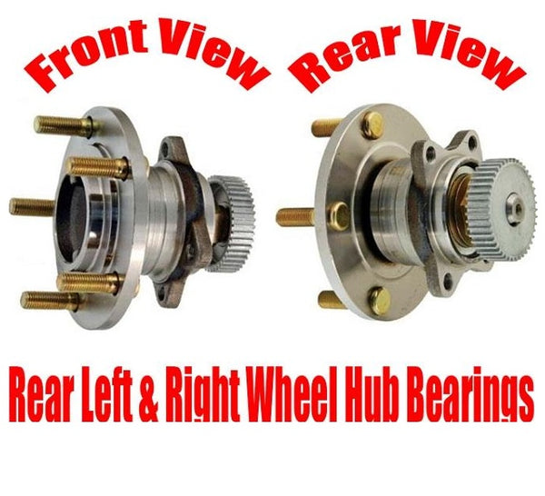 2 / 100% New REAR WHEEL BEARING AND HUB ASSEMBLY for 95-00 Dodge Avenger New