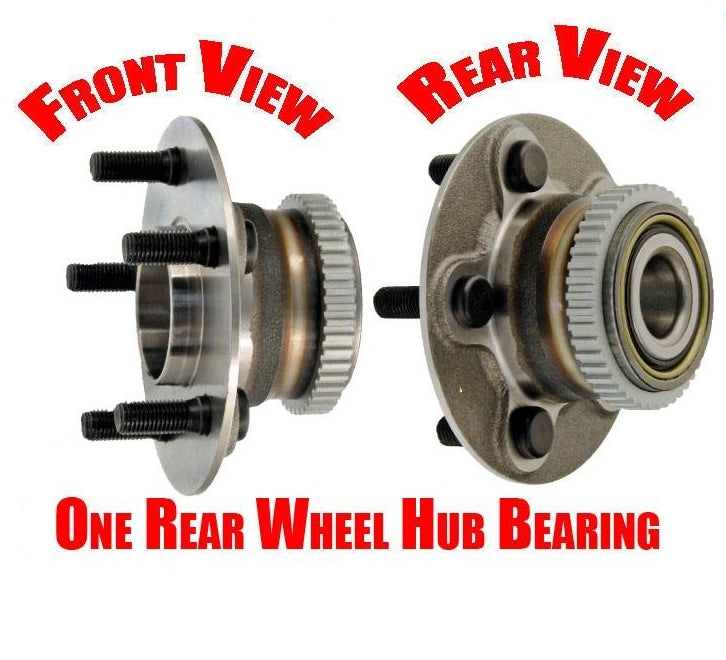 Wheel Bearing Hub Assembly Rear fits 01-02 Chr PT Cruiser WITH REAR DISC BRAKES