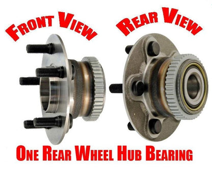 Wheel Bearing Hub Assembly Rear fits 01-02 Chr PT Cruiser WITH REAR DISC BRAKES