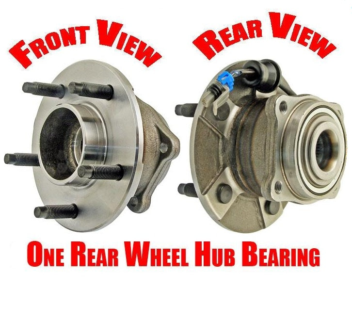 (1) Wheel Bearing Hub Assem Rear Fits 02-07 VUE 05-06 Equinox 4W ABS Braking Sys