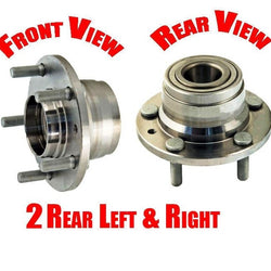 2 New REAR WHEEL BEARING AND HUBS for 00-01 Mazda MPV Van Without ABS REAR