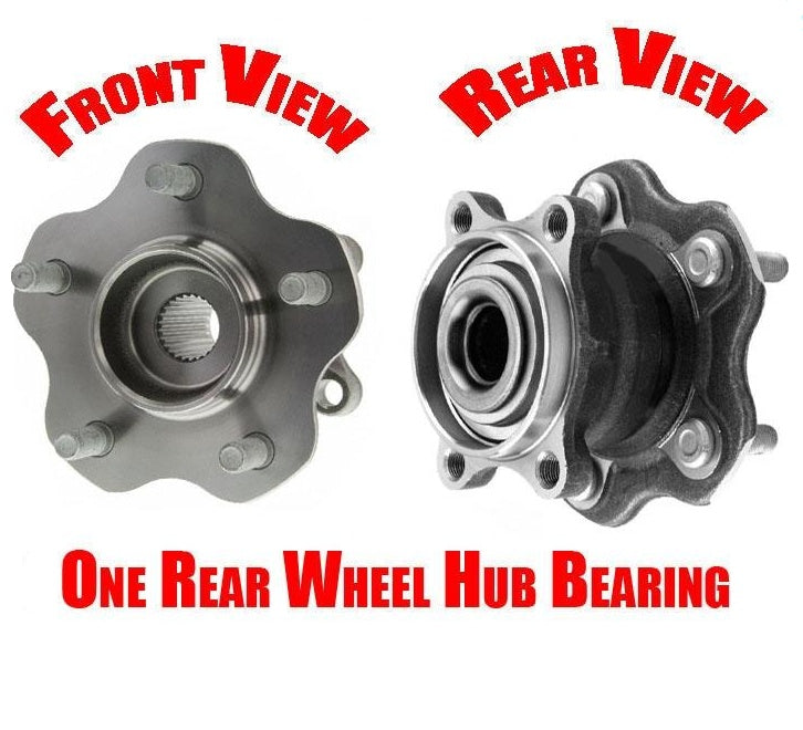 1 100% All New REAR Wheel Bearing & Hub Assembly for All Wheel Drive Rouge 08-13