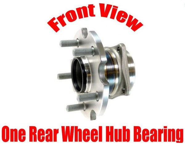 100% ONE New REAR Wheel Hub Bearing All Wheel Drive for Toyota Matrix 2009-2013