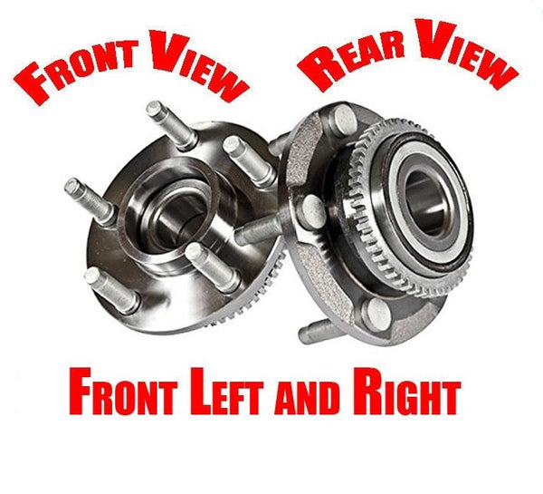 100% New Tested (2) Front Hub Wheel Bearing Ass. For 94-04 Ford Mustang 1 Pair