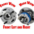 For 1997 2000 2003 Chevrolet Malibu 99-05 Grand Am Hub Assembly With ABS