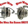 Frt Wheel Hub for Equinox 05-06 Torrent 06 Vue 02-07 WITH 4W ABS BRAKING SYSTEM