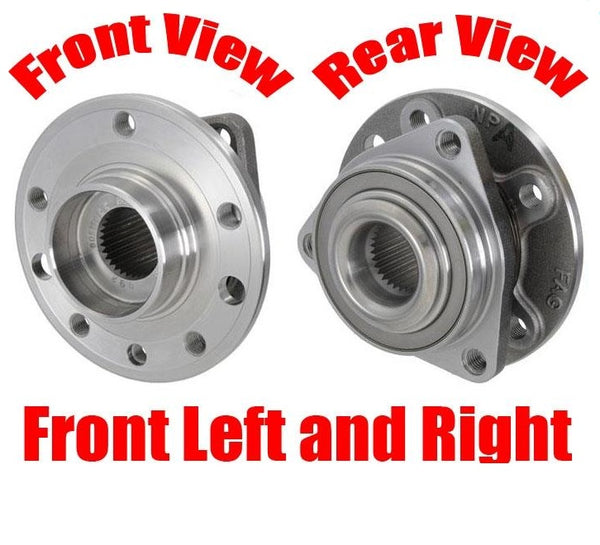 2 100% All New Tested WHEEL BEARING HUB ASSEMBLY for 2002-2009 SAAB 9-5 NEW