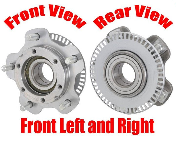 100% New Tested Wheel Bearing Hub Assembly (2) Front For 01-2004 Tracker New