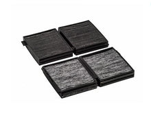 Filtro de aire de cabina mejorado de carbón, filtro de CA de aire fresco para Lexus GS300, 4 piezas 93-96