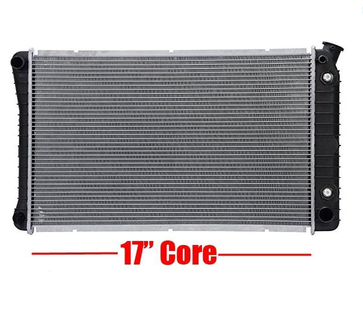 17 Inch Core Radiator GM Truck W Automatic No EOC Check Info With Customer