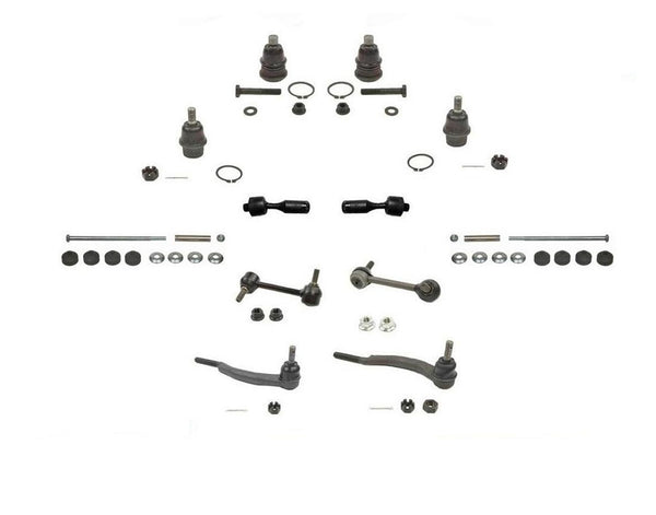 Ball Joints Inner Tie Rods Sway Bar links For Envoy 08-09 Trailblazer 08-09