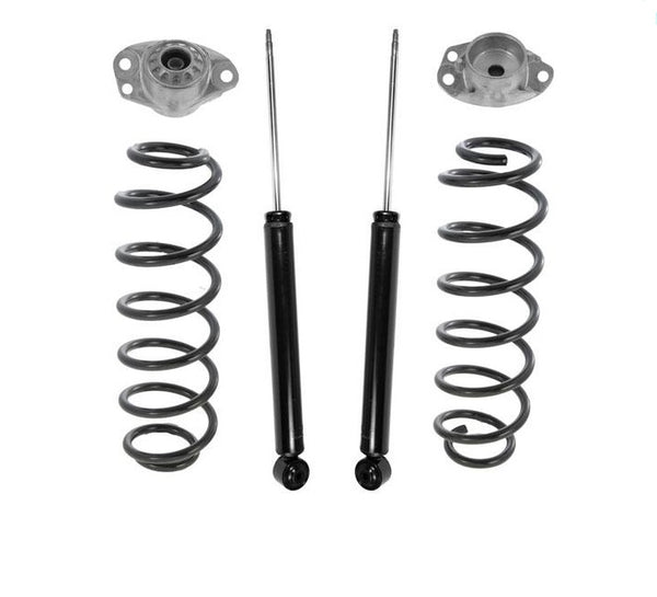 Rear Shocks Springs Shock Mounts for Volkswagen Golf 2000-2006