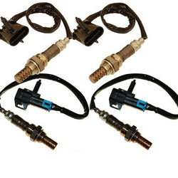 Sensor de oxígeno delantero trasero aguas arriba aguas abajo 99-02 Silverado Sierra 4.3LW 4 piezas
