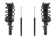 04-09 Mazda 3 / (2) FRONT Quick Spring Strut and Mount Plus Rear Shocks