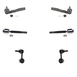 07-12 Tundra 08-12 Sequoia Tie Rods Sway Bar Links Kit de 6 piezas