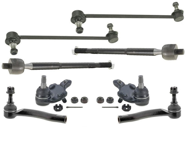 100% nuevas rótulas interiores y exteriores, varillas de amarre, enlaces de barra estabilizadora para Toyota Prius 04-09