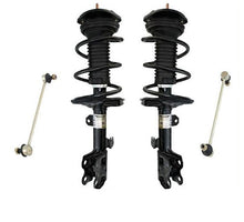 Conjunto completo de bobina de puntal de resorte con enlaces estabilizadores para Toyota Prius 05-09