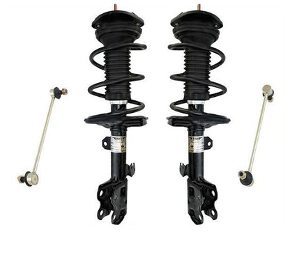 Front Coil Spring Struts Assembly w Stabilizer Links Fits 2004-2009 Toyota Prius