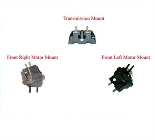 98-04 Concord & Interprid 2.7L V6 Engine & Transmision 3 Piece Motor Mount Kit