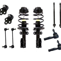 Front Complete Strut Assembly Ball Joints Tie Rods Stabilizer Links 03-04 Ion