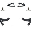 Upper & Lower Control Arm With Ball Joints 6Pc KIT For 96-00 Honda Civic