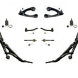 96-00 Civic Upper & Lower Control Arm With Ball Joints Tie Rods Struts 12Pc KIT