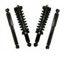 Conjunto de resorte helicoidal del puntal delantero Amortiguadores traseros Kit de 4 piezas 1995-04 Se adapta a Toyota Tacoma