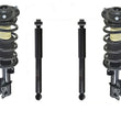 Front Strut Coil Spring Assembly & Rear Shock Absorbers 2004-2007 Malibu Sedan