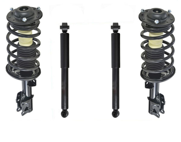 Front Strut Coil Spring Assembly & Rear Shock Absorbers 2004-2007 Malibu Sedan