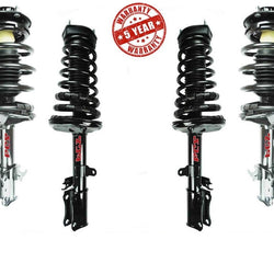 Front & Rear Complete Strut With Coil Springs Fits 97-01 ES300 97-01 Camry
