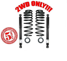 Kit de conversión de bolsa de aire de suspensión trasera a resorte helicoidal + amortiguadores 2WD con garantía