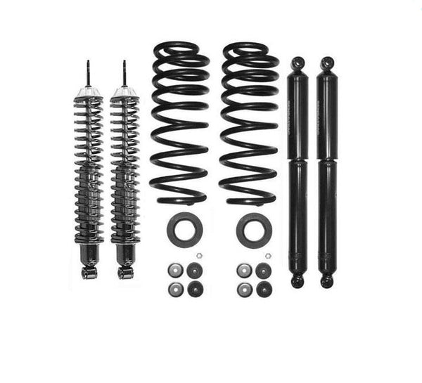 Suspension Air Bag to Coil Spring Conversion Kit + Shocks 4WD W/Warranity