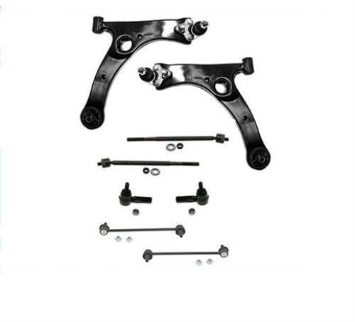Se adapta a 03-08 Pontiac Vibe tracción delantera brazos de control inferiores varillas de amarre y enlaces